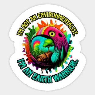 Earth Warrior X Sticker